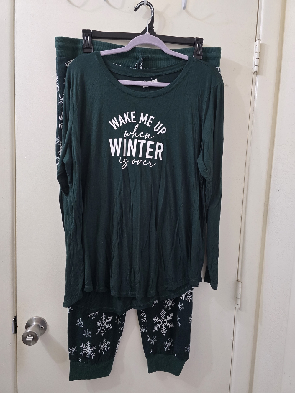Maurices Pajama Set - 'Wake Me Up When Winter Is Over'